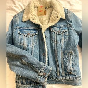 Levi's Original Sherpa Lined Trucker Women jacket